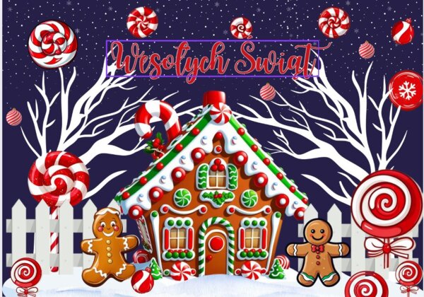 Dekoracja na Boże Narodzenie (wersja na okno, lub do druku w rozmiarze XXL