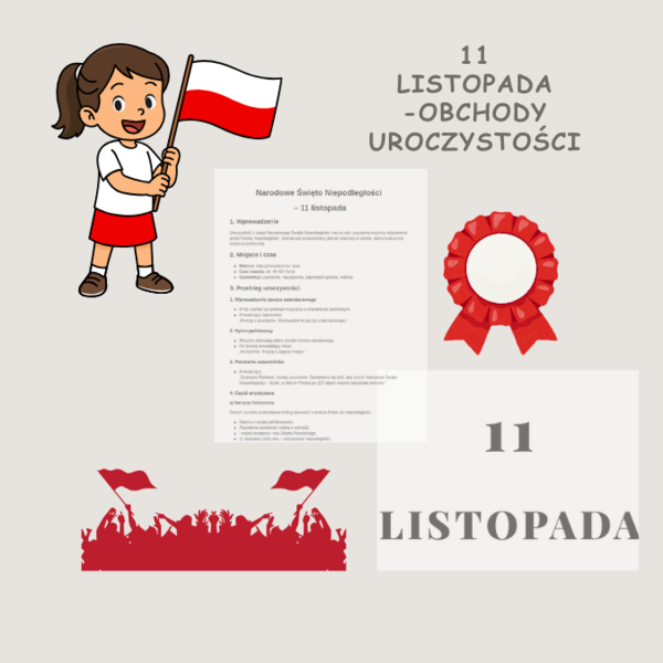 11 listopada - scenariusz uroczystości