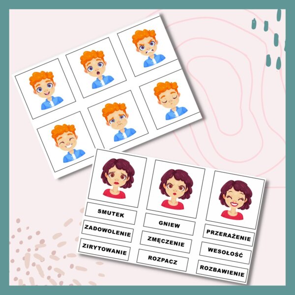 Rozpoznawanie i nazywanie emocji