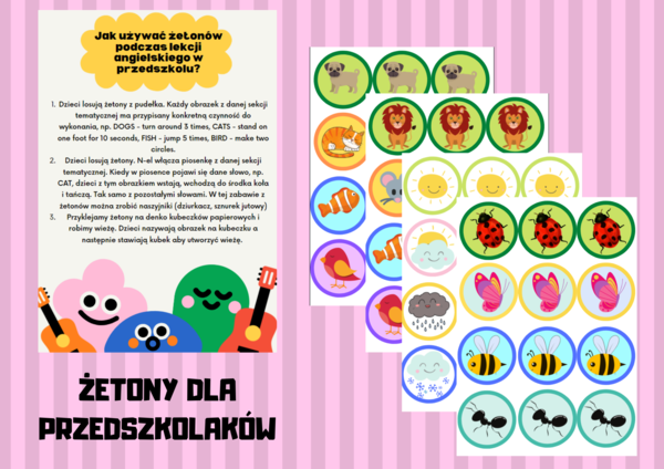 Żetony - przedszkole