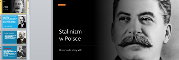 Stalinizm w Polsce - prezentacja