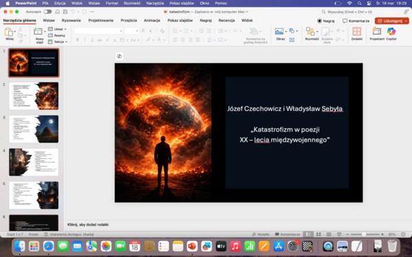 Katastrofiści w XX - leciu międzywojennym