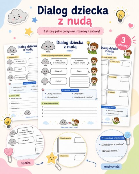 Dialog dziecka z nudą