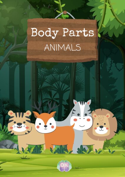 🦁 Animal Body Parts – Materiał dla dzieci (11 zwierząt) 🐢 Poznaj i podpisz części ciała zwierząt! – 12 stron pełnych nauki i zabawy, zwierzęta, części ciała, wycinanki, praca plastyczna, karty pracy, dzieci, angielski dla najmłodszych, opis zwierząt, A1.