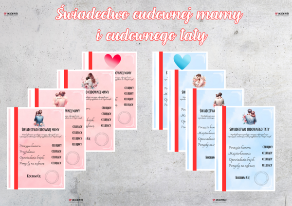 ŚWIADECTWA CUDOWNYCH RODZICÓW