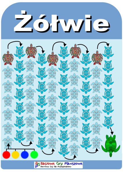 Żółwie – Gra planszowa