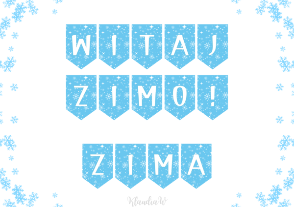 GIRLANDA - ZIMA, WITAJ ZIMO!
