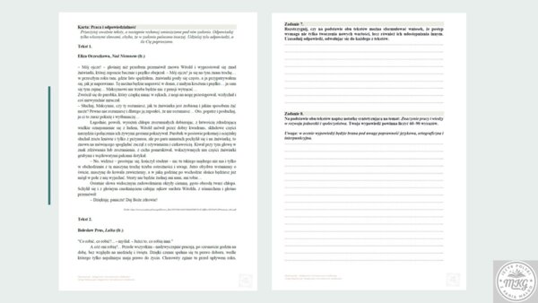 Karta pracy "Praca i odpowiedzialność"