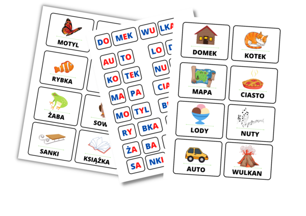 Sylaby - dopasowanie sylab do obrazka