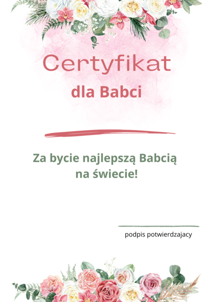 Certyfikat