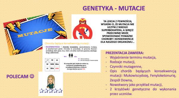 Genetyka - MUTACJE