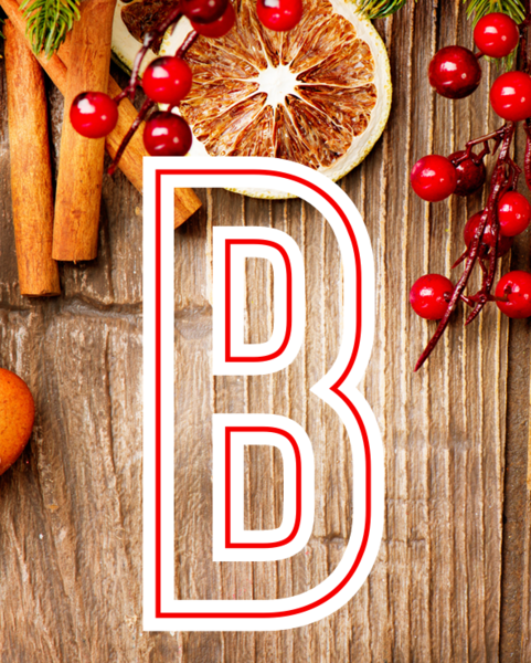 Boże Narodzenie - girlanda, napis, dekoracja