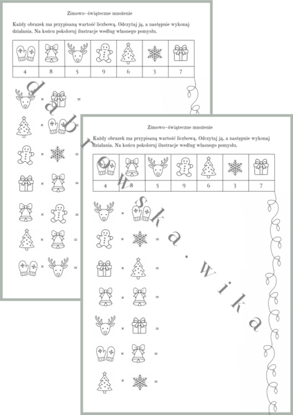 Zimowo-świąteczne mnożenie