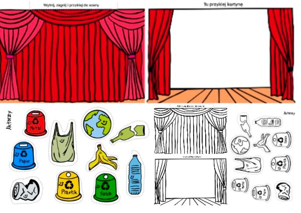 Scena, kurtyna i aktorzy - Dzień Teatru, Ekologia