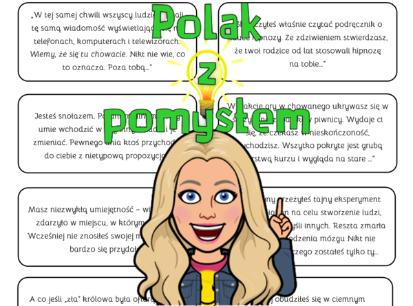 Wyzwania pisarskie - fragmenty historii