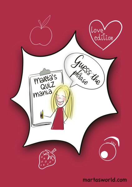 💘📘 Guess the Phrase – Love Edition Materiał dydaktyczny do nauki języka angielskiego