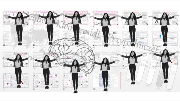 Zestaw sketchnotek i kart pracy + gratisowe linki do prezentacji multimedialnych niekomercyjnych wykonanych w genial.ly do indywidualnego pobrania i użycia do celów niekomercyjnych. Biologia 8, „Genetyka”