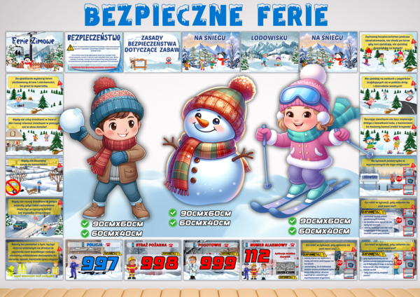 BEZPIECZNE FERIE - Gazetka szkolna