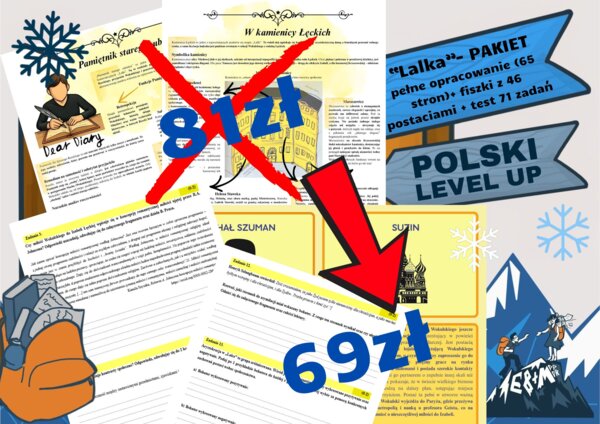 Lalka_pakiet 4 elementy_Polski Level Up