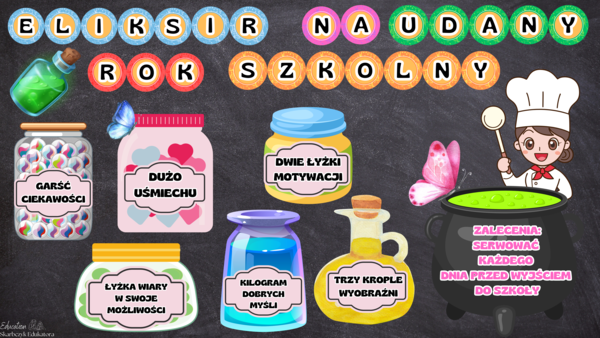 ELIKSIR NA UDANY ROK SZKOLNY