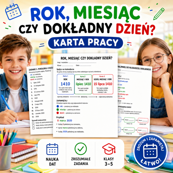 Rok, miesiąc czy dokładny dzień?