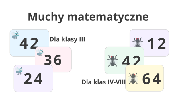 Muchy matematyczne — gra ruchowa z matematyką w roli głównej!
