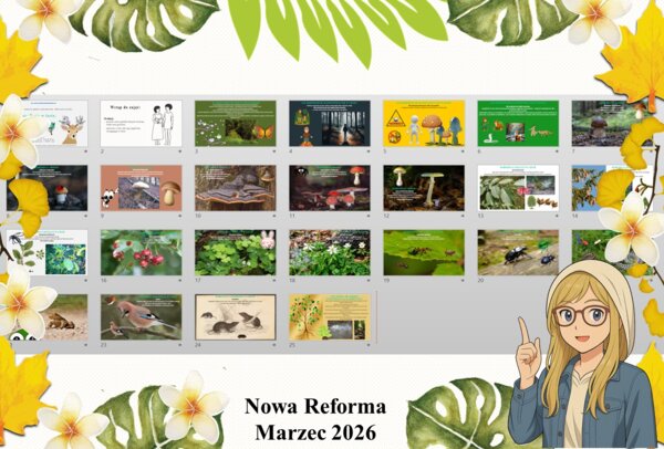Prezentacja multimedialna w genial.ly do edycji „Życie w lesie” wykonana na podstawie podręcznika „Przyroda” Nowa Era. Przyroda 4. "Odkrywam przyrodę". Dział „Życie na lądzie”.