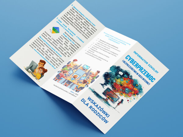 Cyberprzemoc i bezpieczeństwo w sieci - edytowalny informator dla rodziców