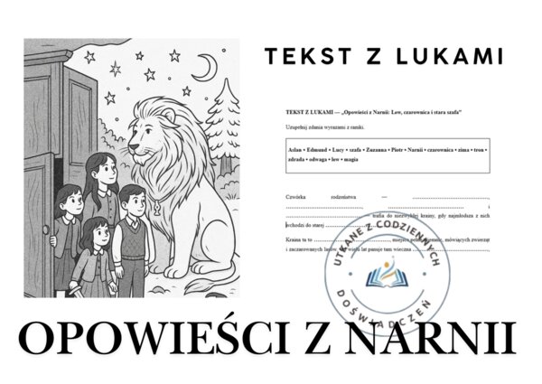 TEKST Z LUKAMI — „Opowieści z Narnii. Lew, czarownica i stara szafa”
