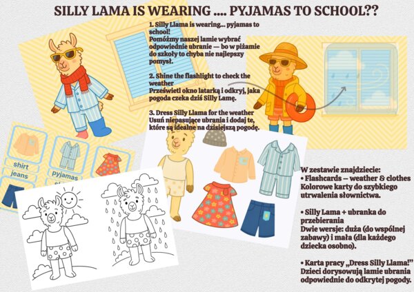 CLOTHES/WEATHER PRZEDSZKOLE - 1  KL