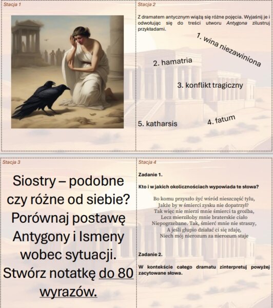 Stacje zadaniowe "Antygona"