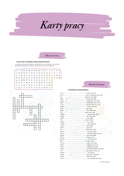 Brainy 4 unit 8 karty pracy