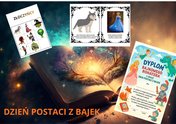 Pakiet na Dzień Postaci z Bajek