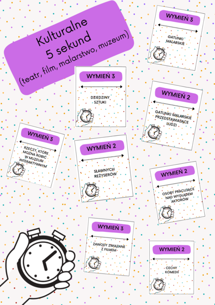 Kulturalne 5 sekund (teatr, film, malarstwo, sztuka)