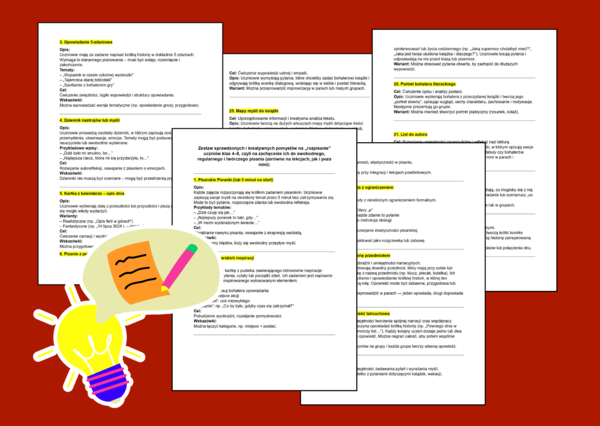 ZESTAW „ROZPISANI!” – 51 UNIWERSALNYCH ĆWICZEŃ REDAKCYJNYCH DLA KLAS 4–8 - ćwiczenia redakcyjne