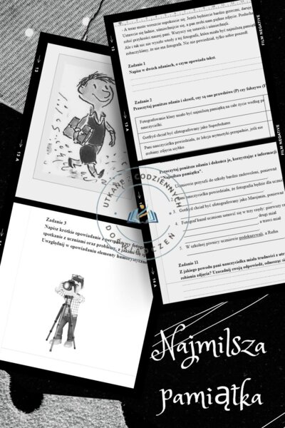 Poznajemy Mikołajka i jego otoczenie- zadania testowe do opowiadania ,,Najmilsza pamiątka" René Goscinny'ego z kluczem odpowiedzi