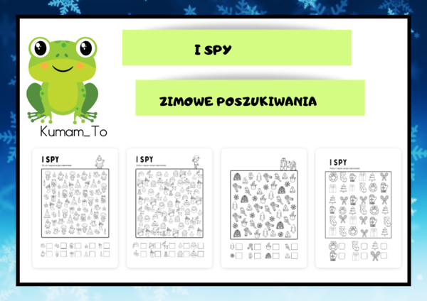 Zimowe poszukiwani- I spy