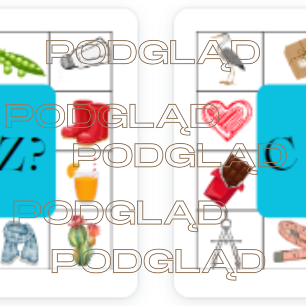 Gra różnicująca s-sz, c-cz, z-ż | logopedia | przedszkole