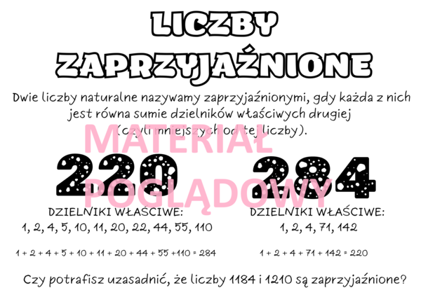 GAZETKA - ciekawe liczby. Matematyka