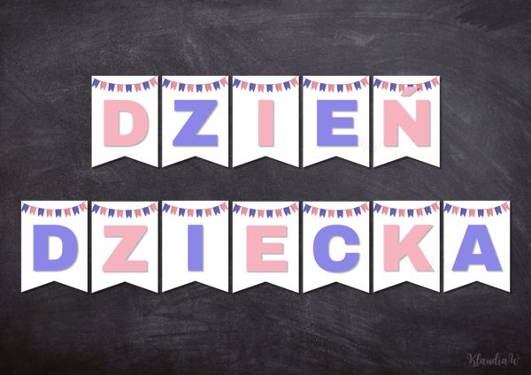 DZIEŃ DZIECKA - GIRLANDA