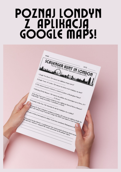 Scavenger Hunt in London!