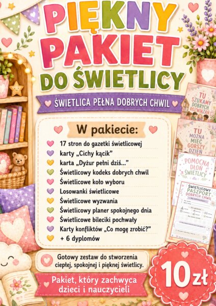 🌸 ŚWIETLICA PEŁNA DOBRYCH CHWIL 🌸