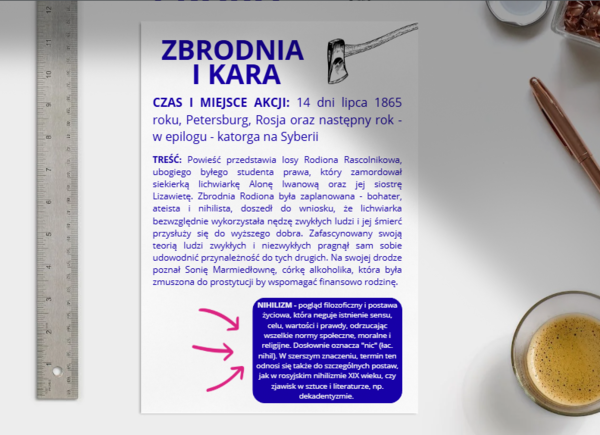 Zbrodnia i kara - notatka