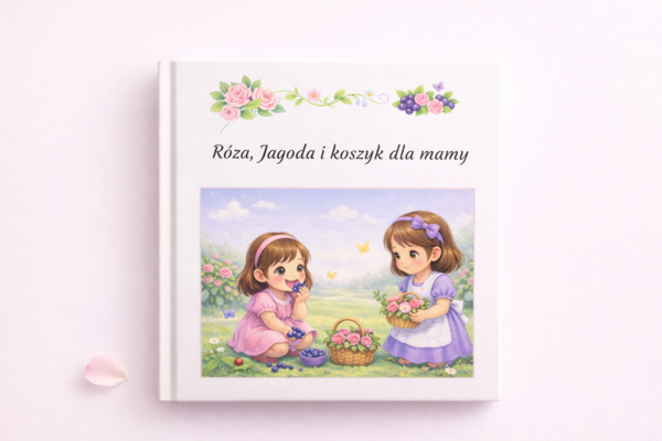 Róża, Jagoda i koszyk dla mamy – opowiadanie obrazkowe