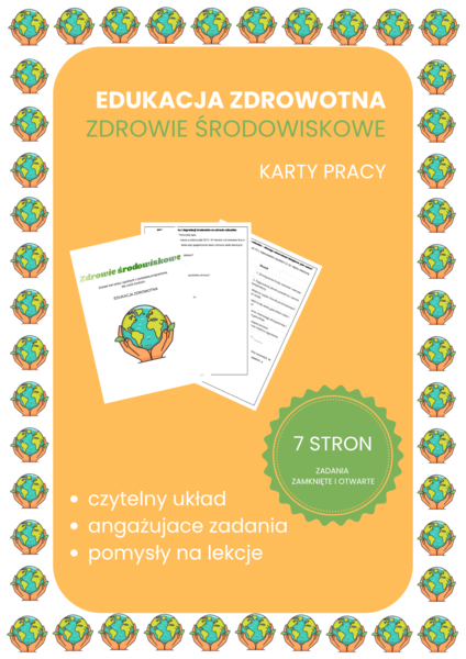 Zdrowie środowiskowe - karty pracy