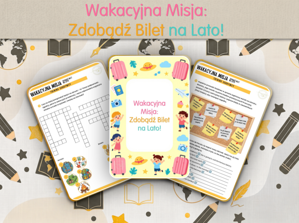 🌴 Wakacyjna Misja: Zdobądź Bilet na Lato! | Mega Paka na Koniec Roku | Travel & Holidays (Klasy 4-8)