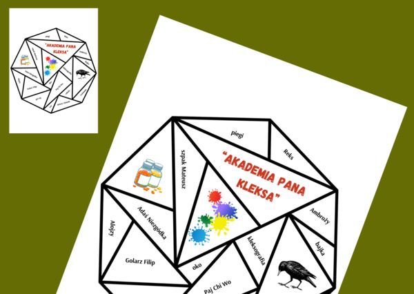 AKADEMIA PANA KLEKSA – układanka – puzzle – egzamin – powtórka