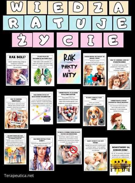 Rak - fakty i mity. Dzień walki z rakiem - gazetka