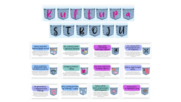 Kultura stroju - gazetka szkolna