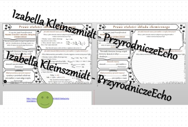 Minizestaw na temat „Prawo stałości składu związku chemicznego” – sketchnotka + karta pracy w power point + gratisowy link do prezentacji multimedialnej niekomercyjnej wykonanej w genial.ly do indywidualnego pobrania i użycia do celów niekomercyjnych. Ch